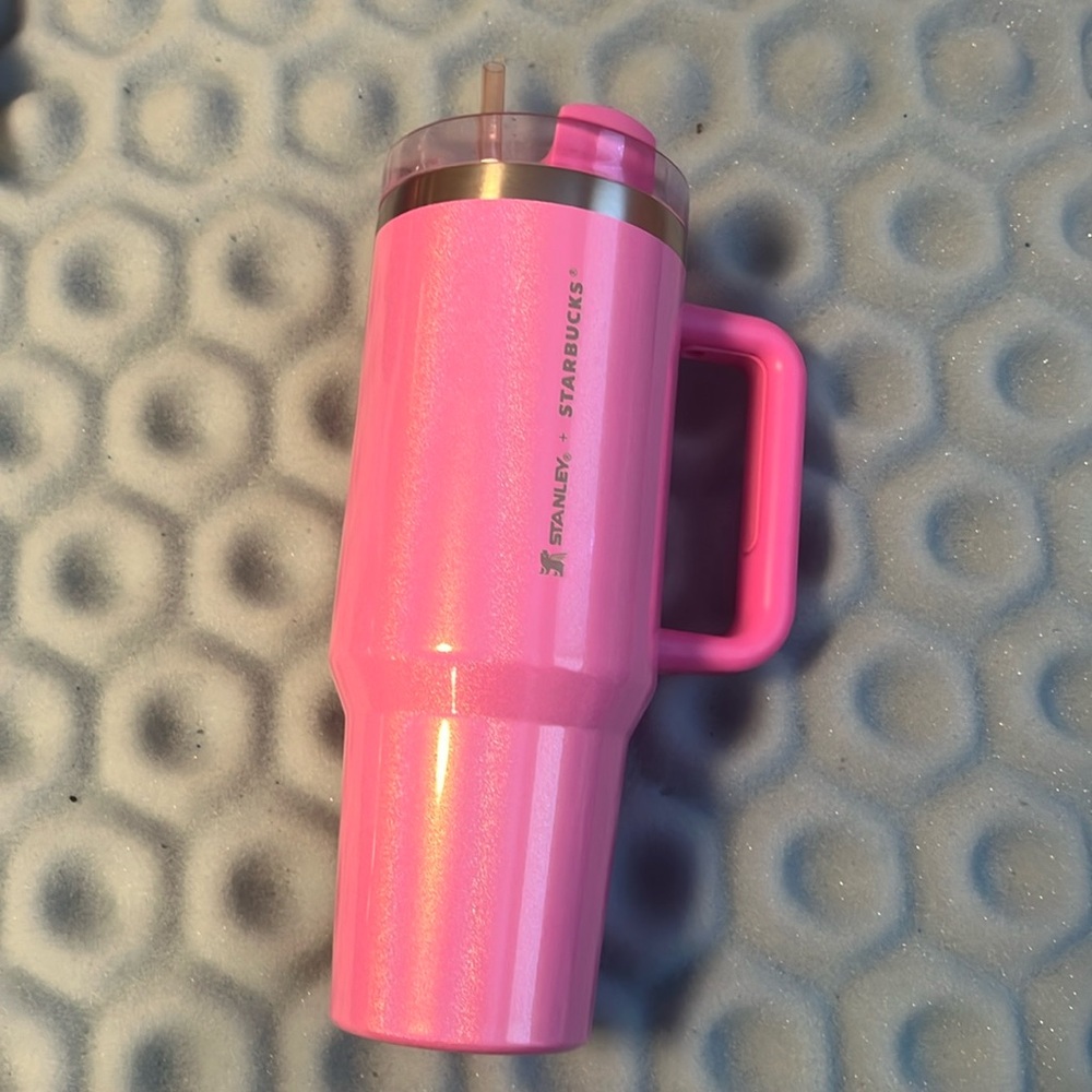 Brand new PINK Starbucks Stanley cup